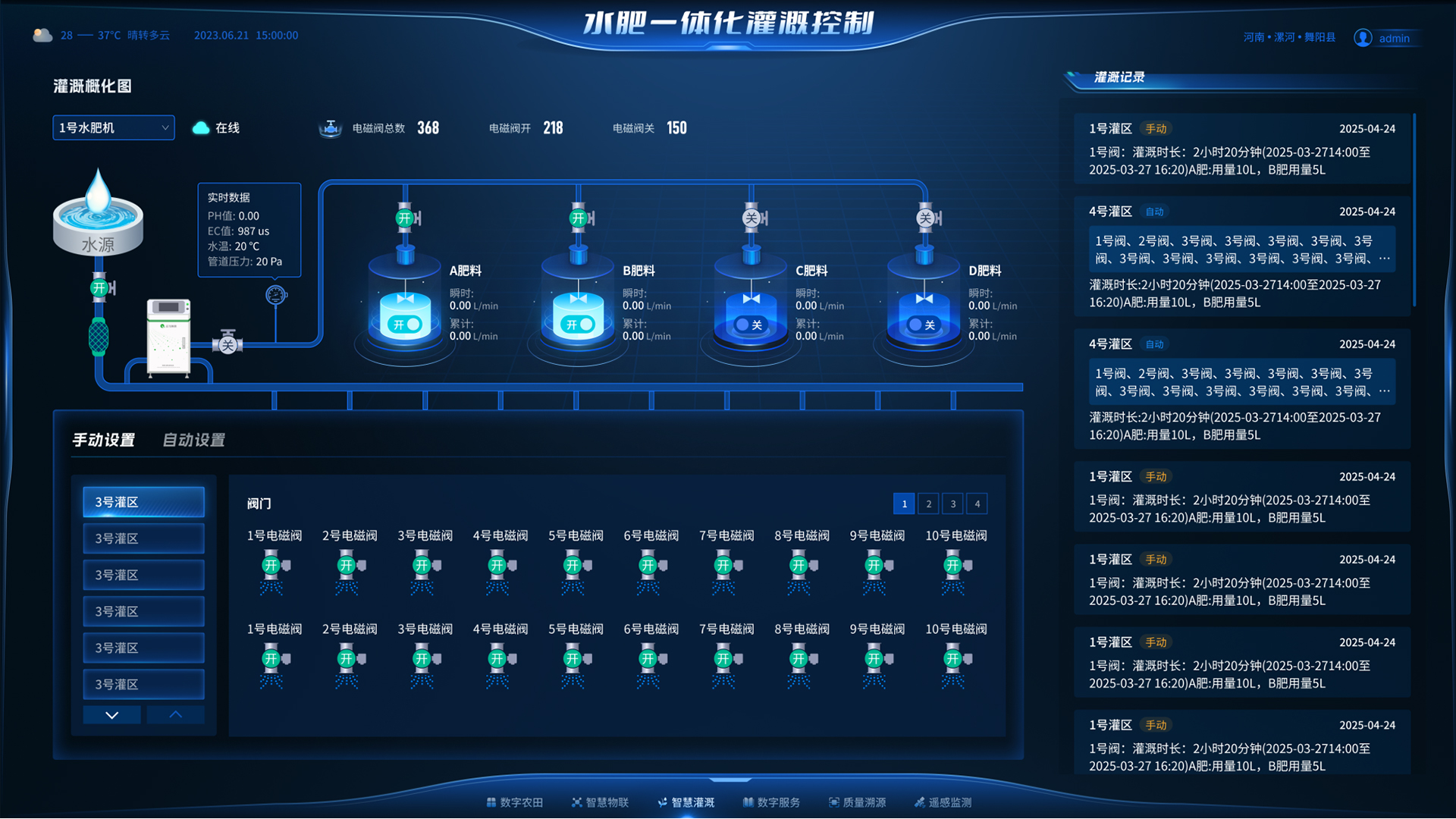 从灌溉到施肥，只需要一个平台