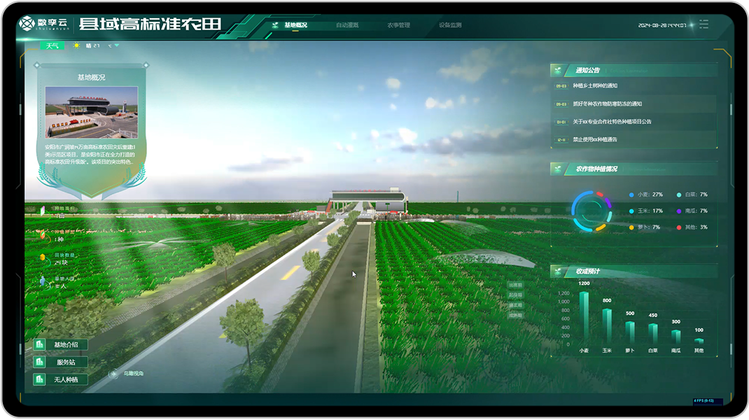 数字孪生种植系统 