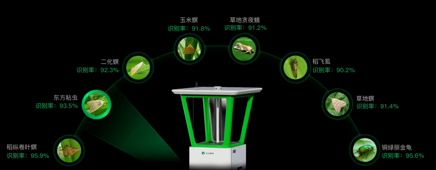 对农作物危害大的害虫统统拿下